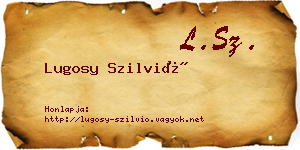 Lugosy Szilvió névjegykártya